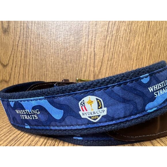 VINEYARD VINES RYDER CUP WHISTTLING STRAITS GOLF BELT Mens Size 30 - Picture 8 of 10